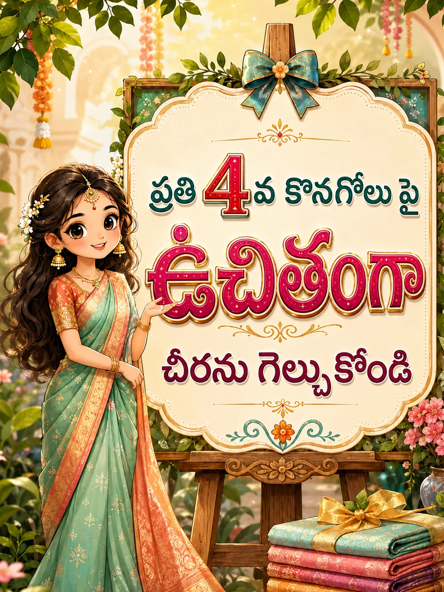 Free saree offer